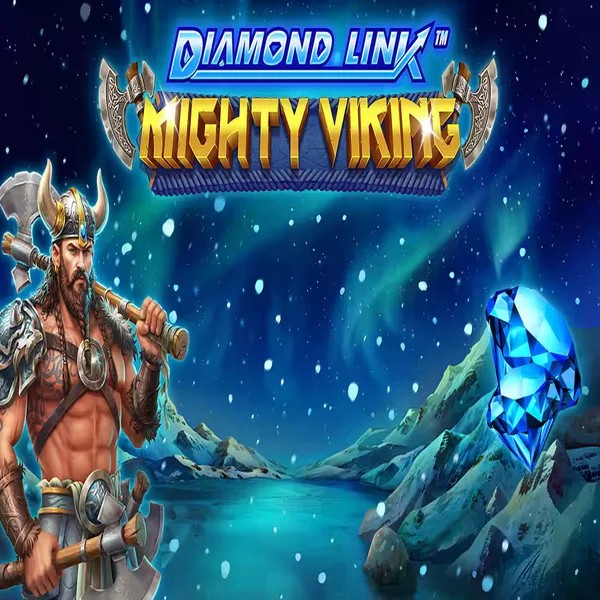 Diamond Link Mighty Viking casino game by Greentube – featured logo at Stonevegas Casino