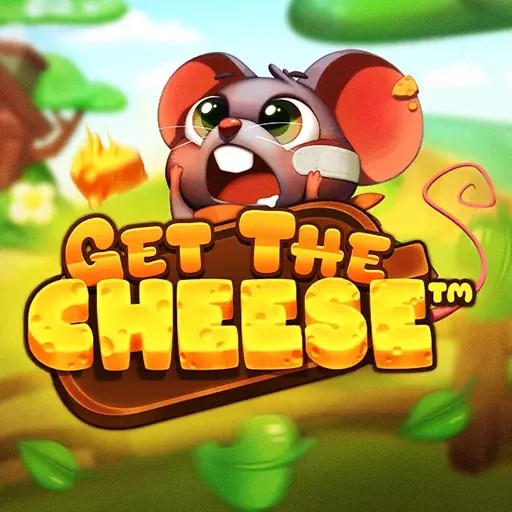 Get The Cheese online game logo by Hacksaw Gaming on stonevegassfr.com