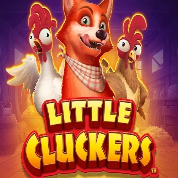 Little Cluckers slot logo by Greentube at Stonevegas Casino