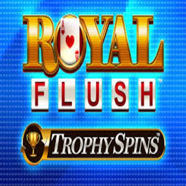 Royal Flush Trophy Spins online game logo by Greentube on stonevegassfr.com